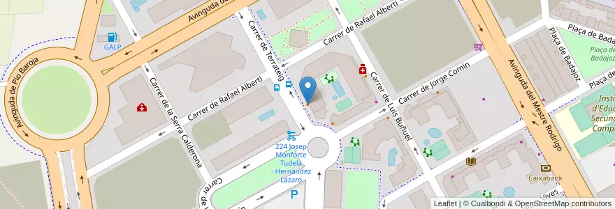 Mapa de ubicacion de Toni Montana Pub en إسبانيا, منطقة بلنسية, فالنسيا, Comarca De València, فالنسيا.