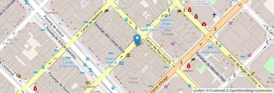 Mapa de ubicacion de Tonkotsu en Испания, Каталония, Барселона, Барселонес, Барселона.