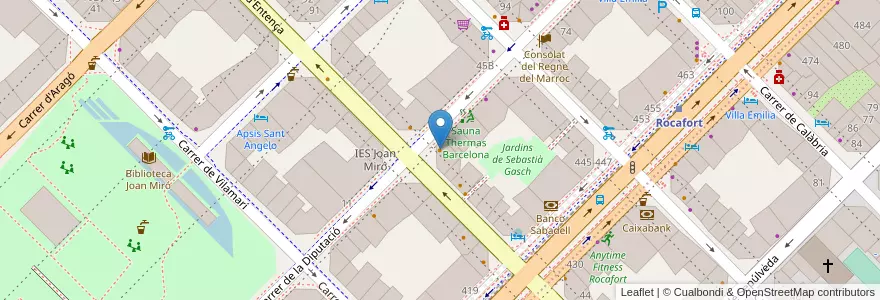 Mapa de ubicacion de Tonku ramen en اسپانیا, Catalunya, Barcelona, Barcelonès, Barcelona.