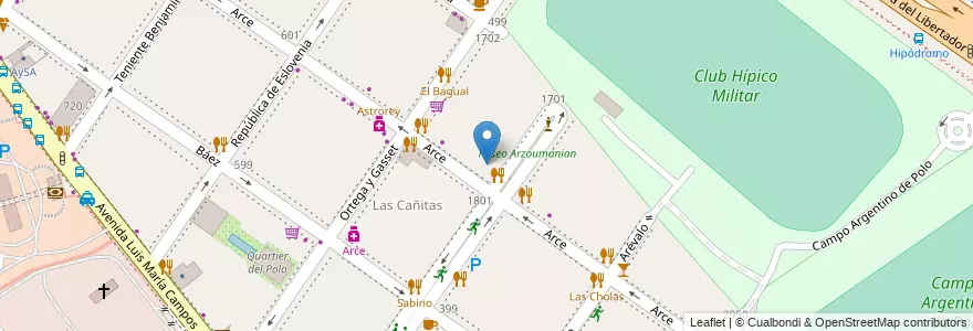 Mapa de ubicacion de Tonno, Palermo en Arjantin, Ciudad Autónoma De Buenos Aires, Buenos Aires, Comuna 14.