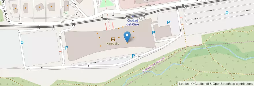 Mapa de ubicacion de Tony Roma's en Испания, Мадрид, Мадрид, Área Metropolitana De Madrid Y Corredor Del Henares, Мадрид.