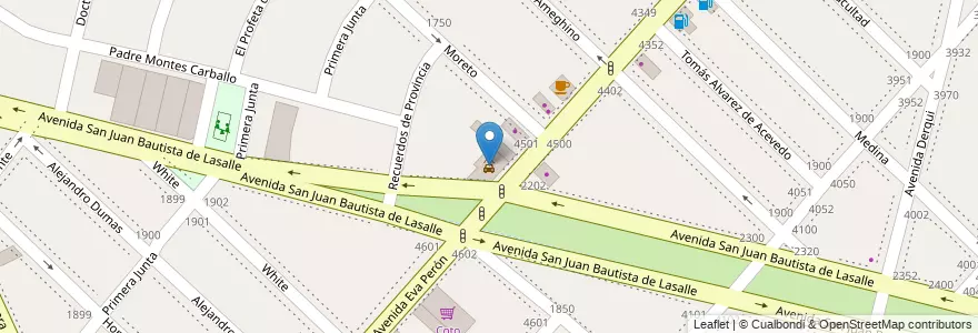 Mapa de ubicacion de Top Wash, Parque Avellaneda en Arjantin, Ciudad Autónoma De Buenos Aires, Comuna 9, Buenos Aires.