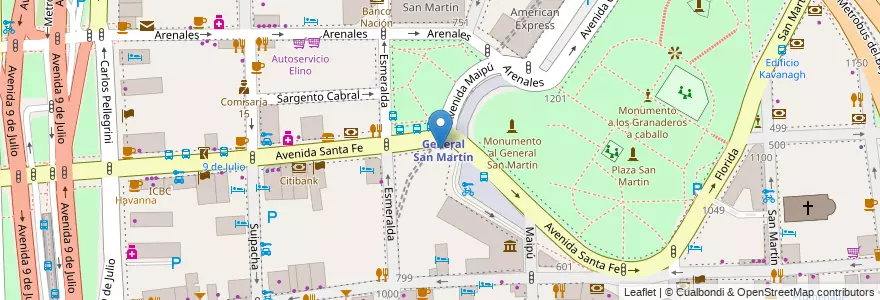 Mapa de ubicacion de Torcuato & Regina, Retiro en 阿根廷, Ciudad Autónoma De Buenos Aires, Comuna 1, 布宜诺斯艾利斯.