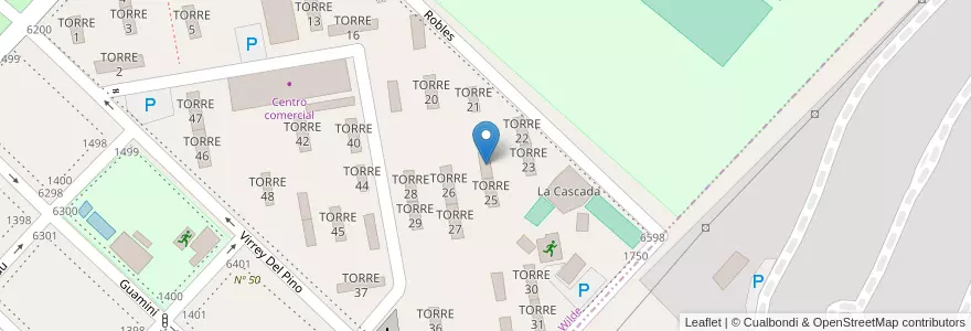 Mapa de ubicacion de TORRE 24 en Argentinië, Buenos Aires, Partido De Avellaneda, Wilde.