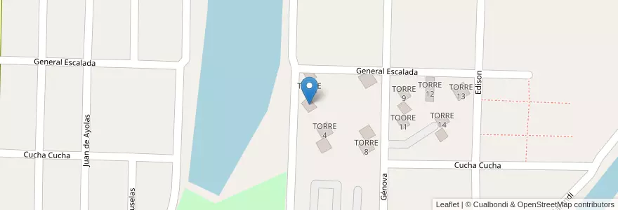 Mapa de ubicacion de TORRE 3 en Аргентина, Буэнос-Айрес, Partido De Avellaneda, Sarandí.