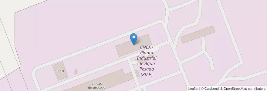 Mapa de ubicacion de Torre de Enfriamiento. en Arjantin, Şili, Neuquén, Departamento Confluencia, Municipio De Senillosa.