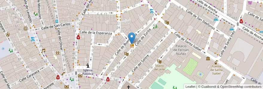 Mapa de ubicacion de TORRECILLA DEL LEAL, CALLE, DE LA,32 en إسبانيا, منطقة مدريد, منطقة مدريد, Área Metropolitana De Madrid Y Corredor Del Henares, مدريد.