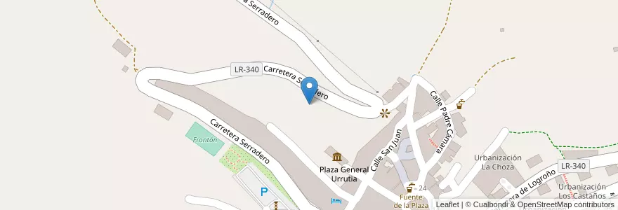 Mapa de ubicacion de Torrecilla en Cameros en Испания, Риоха, Риоха, Torrecilla En Cameros.