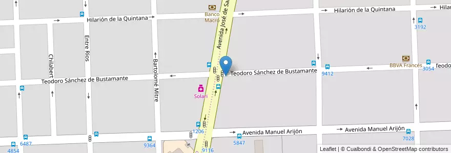 Mapa de ubicacion de Tortas del Sur en Argentina, Santa Fe, Departamento Rosario, Municipio De Rosario, Rosário.