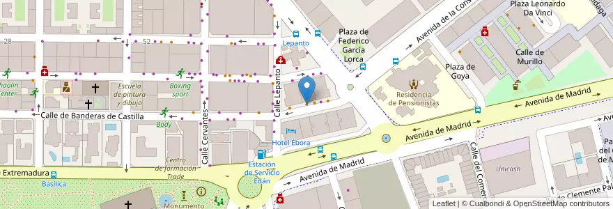 Mapa de ubicacion de Tout va bien en Spain, Castile-La Mancha, Toledo, Talavera, Talavera De La Reina.