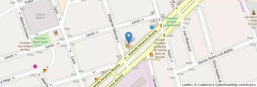 Mapa de ubicacion de Transportes Scor-Dina S.A, Nueva Pompeya en آرژانتین, Ciudad Autónoma De Buenos Aires, Comuna 4, Buenos Aires.