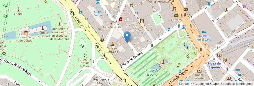 Mapa de ubicacion de Tres en Испания, Мадрид, Мадрид, Área Metropolitana De Madrid Y Corredor Del Henares, Мадрид.