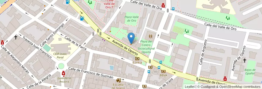 Mapa de ubicacion de Trote bar de copas en Испания, Мадрид, Мадрид, Área Metropolitana De Madrid Y Corredor Del Henares, Мадрид.