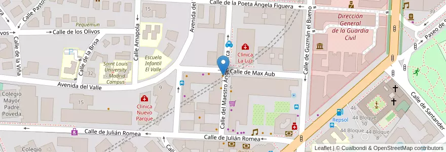 Mapa de ubicacion de Trujal en Испания, Мадрид, Мадрид, Área Metropolitana De Madrid Y Corredor Del Henares, Мадрид.