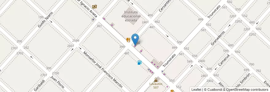 Mapa de ubicacion de Tu Look en Argentinien, Provinz Buenos Aires, Partido De La Matanza, Villa Luzuriaga.