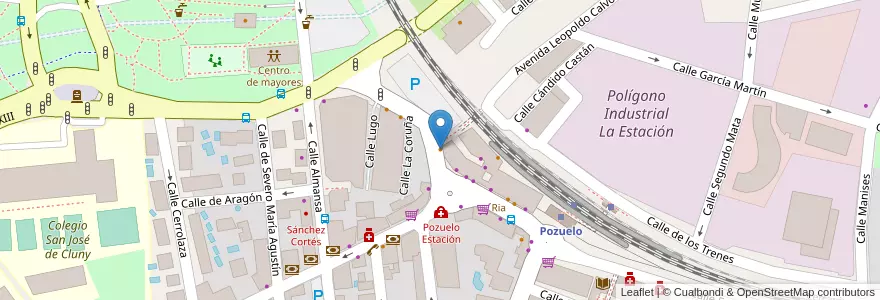 Mapa de ubicacion de Tu & Yo en Испания, Мадрид, Мадрид, Área Metropolitana De Madrid Y Corredor Del Henares, Pozuelo De Alarcón.