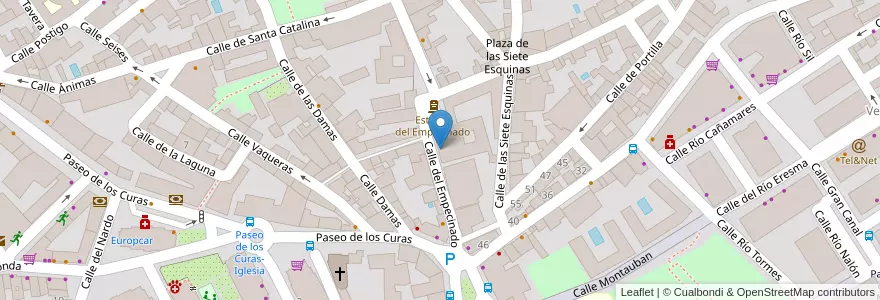 Mapa de ubicacion de UFIL El Empecinado en Spain, Community Of Madrid, Community Of Madrid, Área Metropolitana De Madrid Y Corredor Del Henares, Alcalá De Henares.
