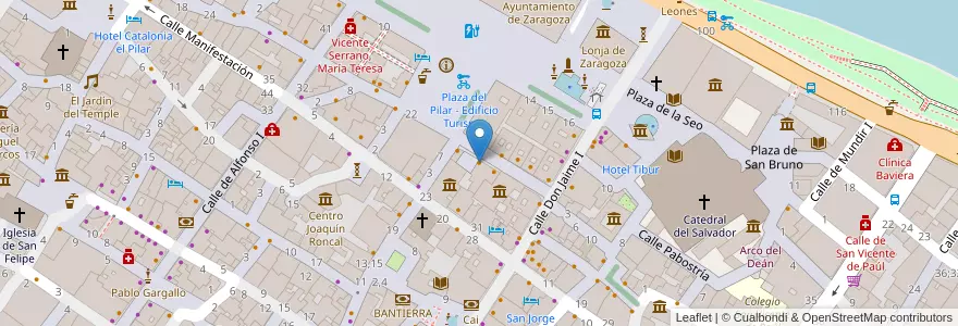 Mapa de ubicacion de Uh-mami en Espanha, Aragão, Saragoça, Zaragoza, Saragoça.