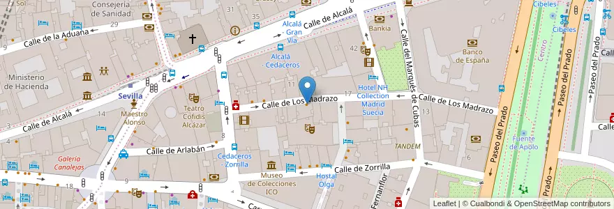 Mapa de ubicacion de Umiko en España, Comunidad De Madrid, Comunidad De Madrid, Área Metropolitana De Madrid Y Corredor Del Henares, Madrid.