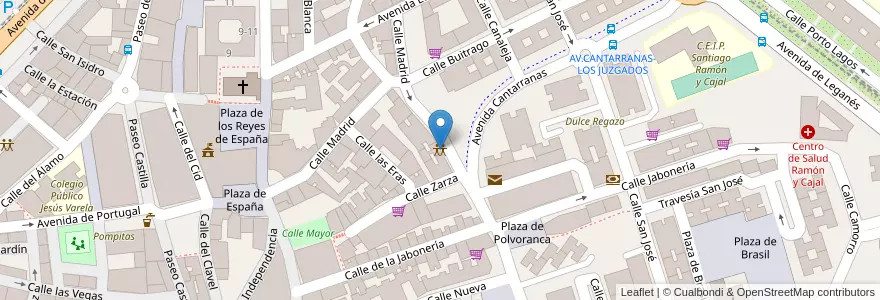 Mapa de ubicacion de uncla akbar home en Испания, Мадрид, Мадрид, Área Metropolitana De Madrid Y Corredor Del Henares, Alcorcón.