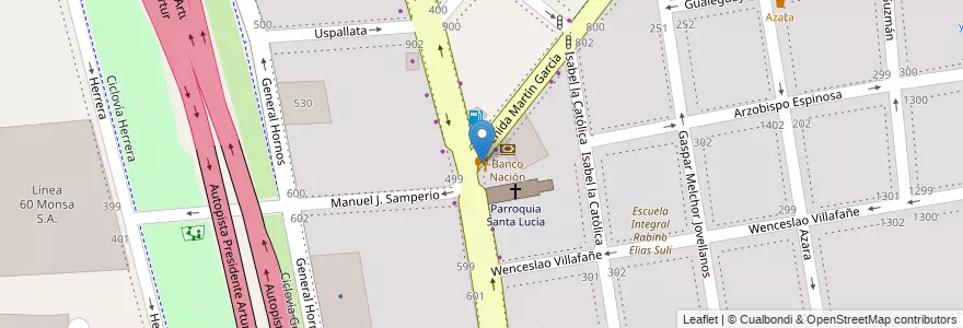 Mapa de ubicacion de Undici, Barracas en الأرجنتين, Ciudad Autónoma De Buenos Aires, Comuna 4, Buenos Aires.