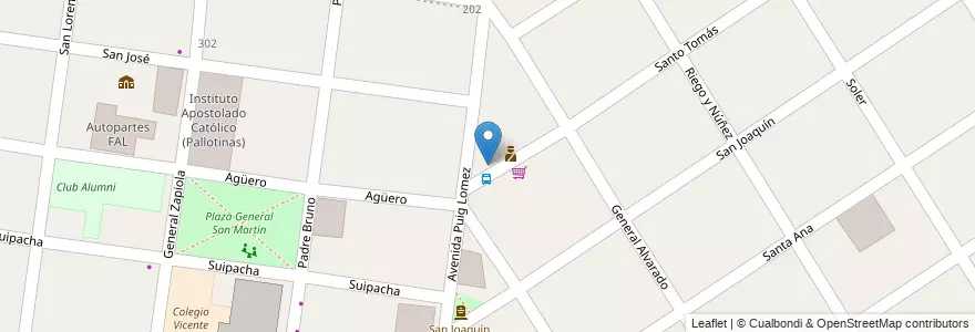 Mapa de ubicacion de Unidad Sanitaria en Argentinië, Buenos Aires, Partido De Lomas De Zamora, Turdera.
