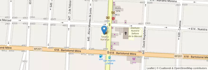 Mapa de ubicacion de UNTREF Sede Caseros III en Arjantin, Buenos Aires, Partido De Tres De Febrero, Caseros.