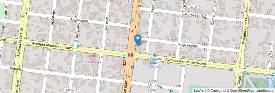 Mapa de ubicacion de Urbanna III en アルゼンチン, ミシオネス州, Departamento Capital, Municipio De Posadas, Posadas.