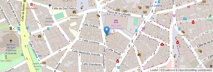 Mapa de ubicacion de Urumea en 西班牙, Comunidad De Madrid, Comunidad De Madrid, Área Metropolitana De Madrid Y Corredor Del Henares, Madrid.