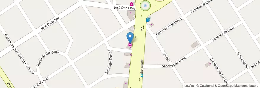 Mapa de ubicacion de Uva en Argentina, Buenos Aires, Partido De Florencio Varela, Florencio Varela.