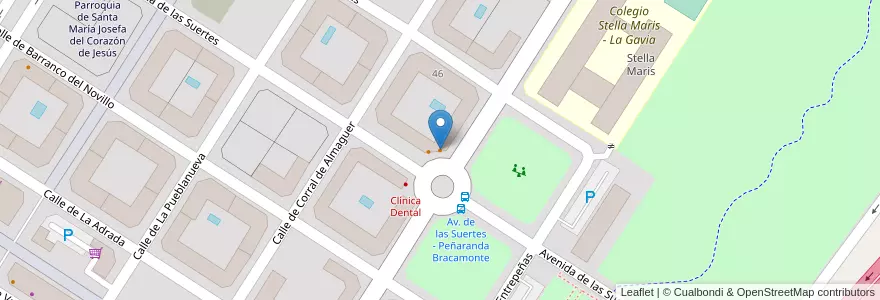 Mapa de ubicacion de VadePizza en Испания, Мадрид, Мадрид, Área Metropolitana De Madrid Y Corredor Del Henares, Мадрид.