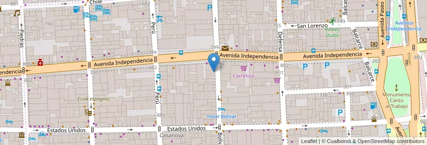 Mapa de ubicacion de VALHALLA Bar Vikingo en Аргентина, Буэнос-Айрес, Comuna 1, Буэнос-Айрес.