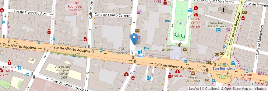 Mapa de ubicacion de VALLEHERMOSO, CALLE, DE,2 en Spain, Community Of Madrid, Community Of Madrid, Área Metropolitana De Madrid Y Corredor Del Henares, Madrid.