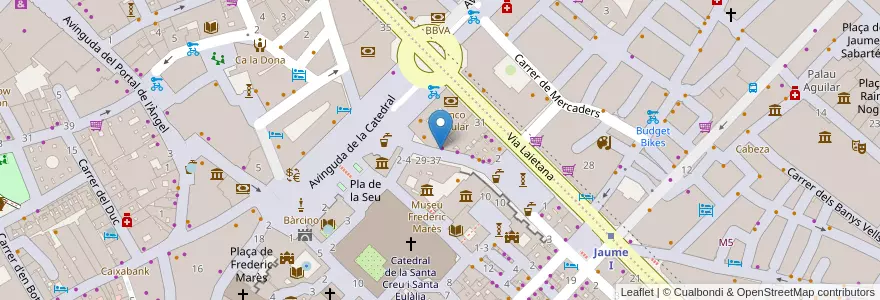 Mapa de ubicacion de Valor Chocolates en Sepanyol, Catalunya, Barcelona, Barcelonès, Barcelona.