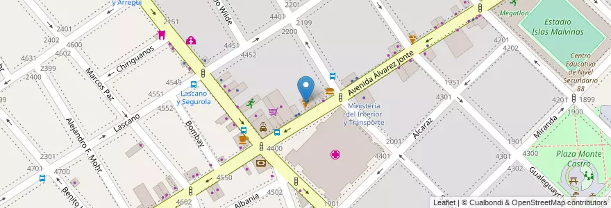 Mapa de ubicacion de Valua, Monte Castro en アルゼンチン, Ciudad Autónoma De Buenos Aires, ブエノスアイレス, Comuna 10, Comuna 11.
