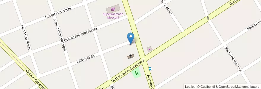 Mapa de ubicacion de VB Gestoría Integral en Argentinië, Buenos Aires, Partido De Quilmes.