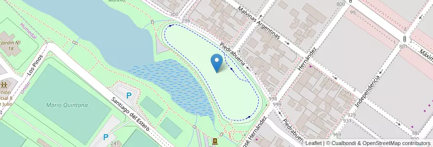 Mapa de ubicacion de Velódromo Gabriel Deramon en الأرجنتين, تشيلي, محافظة سانتا كروز, Humedal, Mercado De La Ciudad, Deseado, Caleta Olivia.