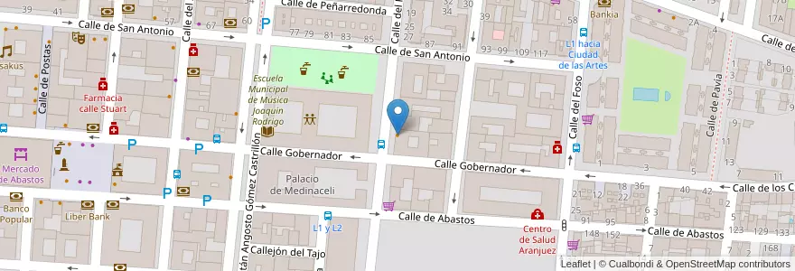 Mapa de ubicacion de Ven y verás en Spanje, Comunidad De Madrid, Comunidad De Madrid, Las Vegas, Aranjuez.