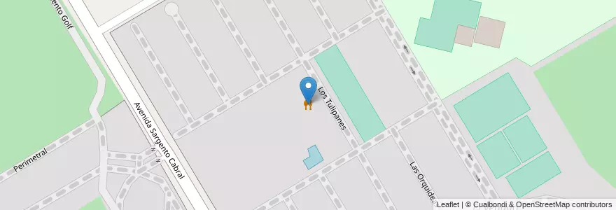 Mapa de ubicacion de Venado 1 Restaurante en Arjantin, Buenos Aires, Partido De Esteban Echeverría, Canning.