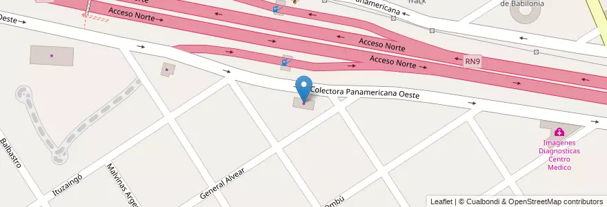 Mapa de ubicacion de Venner S.A. en Аргентина, Буэнос-Айрес, Partido De Tigre, Don Torcuato.