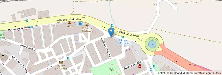 Mapa de ubicacion de Venta La Estrella Restaurante en 西班牙, Castilla-La Mancha, Toledo, Toledo, Toledo.