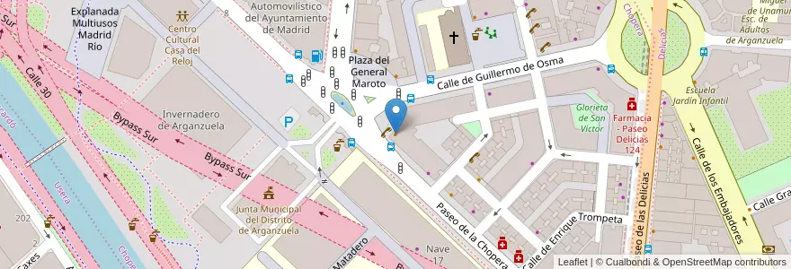 Mapa de ubicacion de Venta Matadero en Испания, Мадрид, Мадрид, Área Metropolitana De Madrid Y Corredor Del Henares, Мадрид.