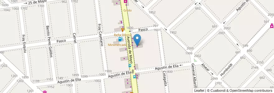 Mapa de ubicacion de Veo Veo en Arjantin, Buenos Aires, Partido De La Matanza, Ramos Mejía.