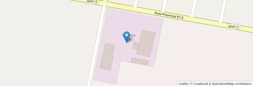 Mapa de ubicacion de Veronica S.A. en Arjantin, Santa Fe, Departamento Castellanos, Municipio De Lehmann.