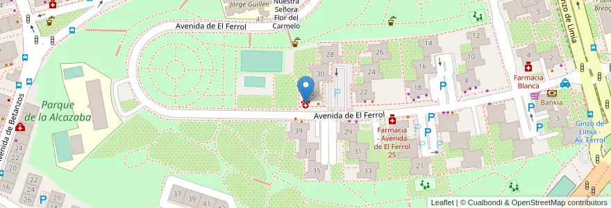 Mapa de ubicacion de Veterinalia en 스페인, Comunidad De Madrid, Comunidad De Madrid, Área Metropolitana De Madrid Y Corredor Del Henares, 마드리드.