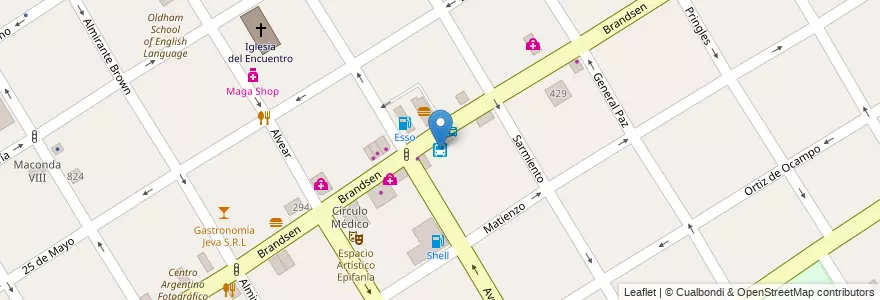 Mapa de ubicacion de Via Bariloche en 阿根廷, 布宜诺斯艾利斯省, Partido De Quilmes, Quilmes.