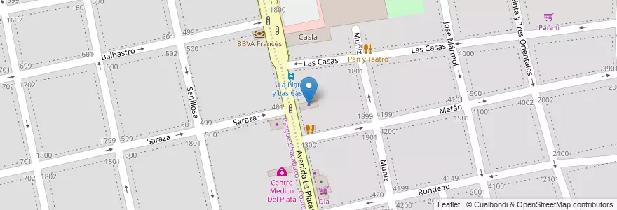 Mapa de ubicacion de Via Sur, Boedo en Argentinien, Ciudad Autónoma De Buenos Aires, Comuna 5, Buenos Aires.