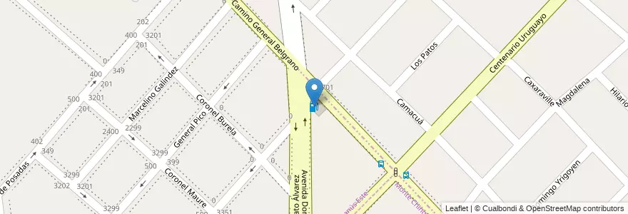 Mapa de ubicacion de ViCar en Arjantin, Buenos Aires.