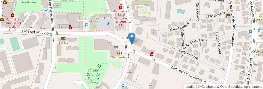Mapa de ubicacion de VICTOR DE LA SERNA, CALLE, DE,26 en Испания, Мадрид, Мадрид, Área Metropolitana De Madrid Y Corredor Del Henares, Мадрид.