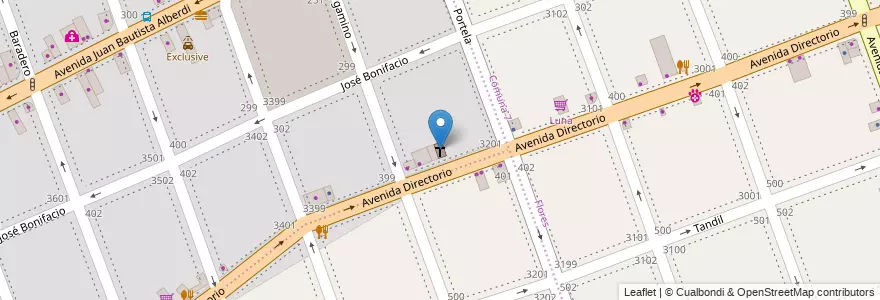 Mapa de ubicacion de Vida y Esperanza, Floresta en Аргентина, Буэнос-Айрес, Буэнос-Айрес, Comuna 10.